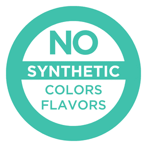 No EQUAZEN® VITASPECTRUM® synthetic colors flavors.