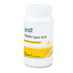 150 mg antioxidant capsules in bottle
