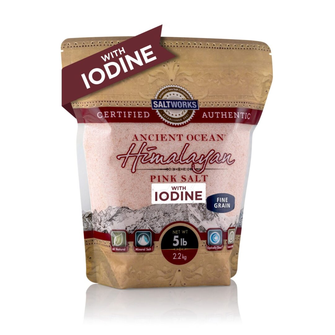 5 lb bag of fine Himalayan pink salt