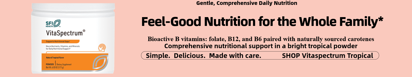 VitaSpectrum nutrition supplement for family health.