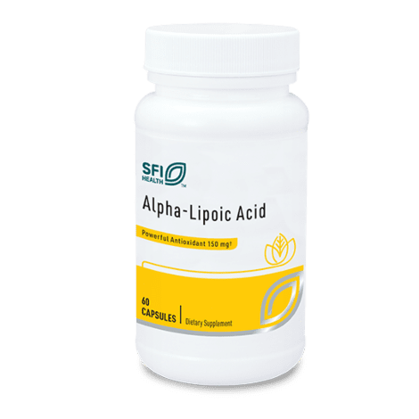 150 mg antioxidant capsules in bottle