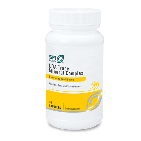 SFI Health branded mineral supplement bottle