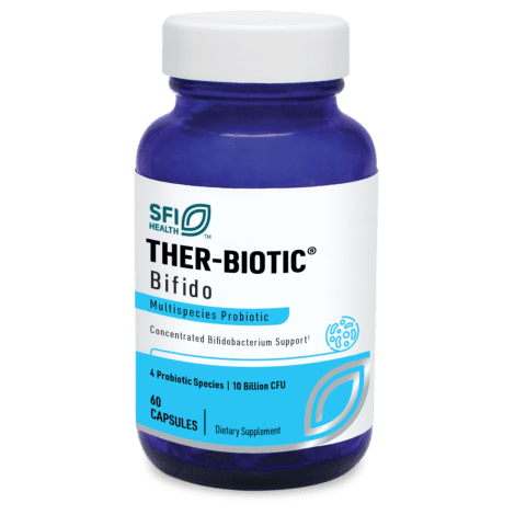 A bottle of Ther-Biotic® Bifido (Factor 4).